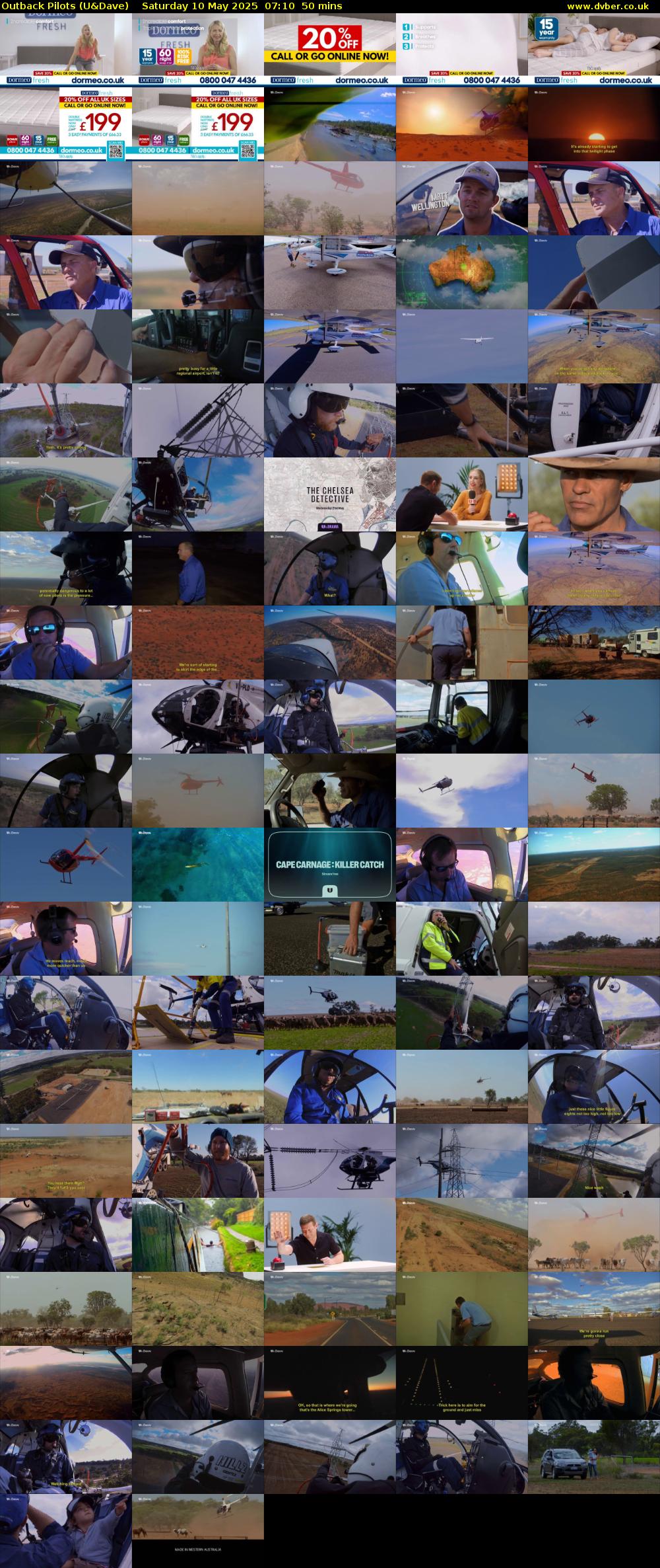 Outback Pilots (U&Dave) Saturday 10 May 2025 07:10 - 08:00