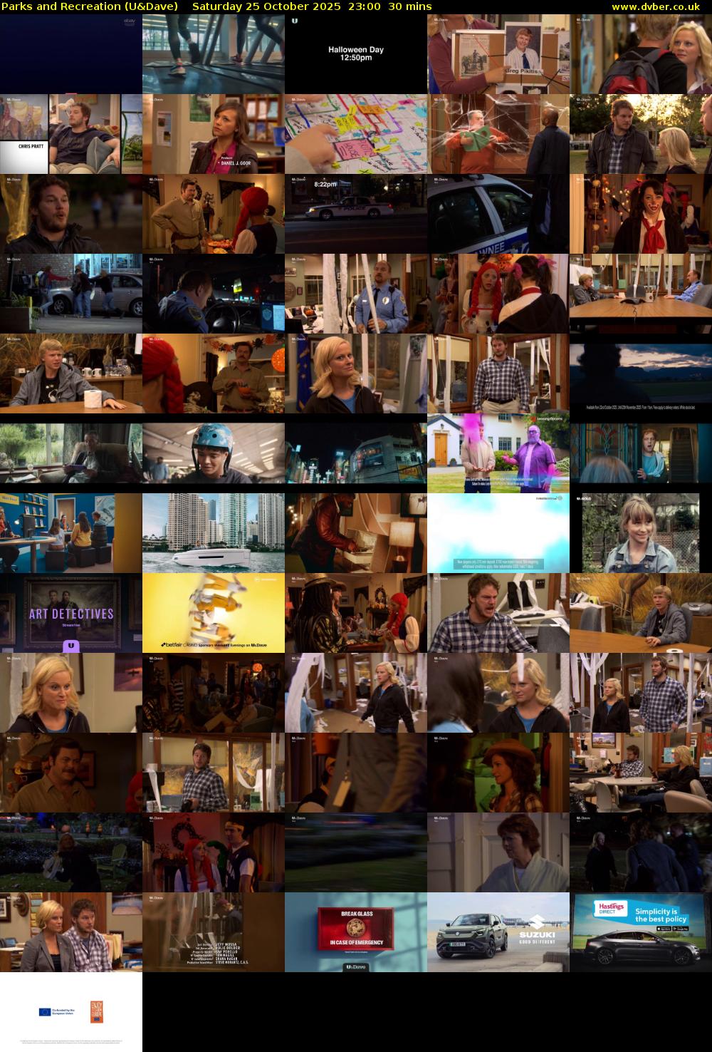Parks and Recreation (U&Dave) Saturday 25 October 2025 23:00 - 23:30