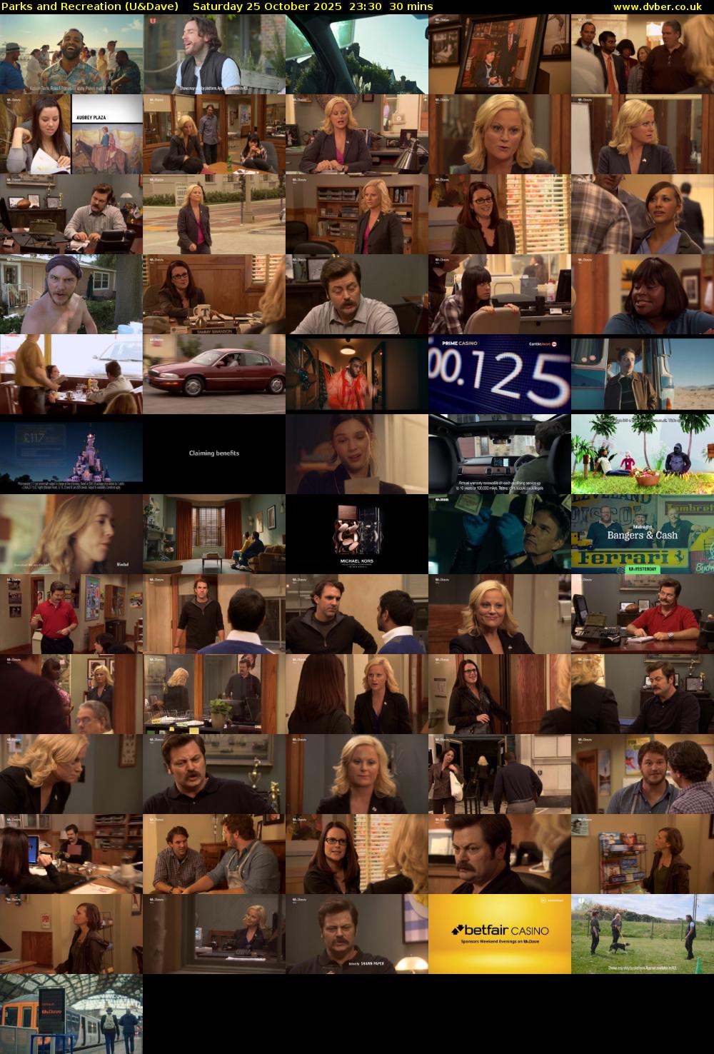 Parks and Recreation (U&Dave) Saturday 25 October 2025 23:30 - 00:00