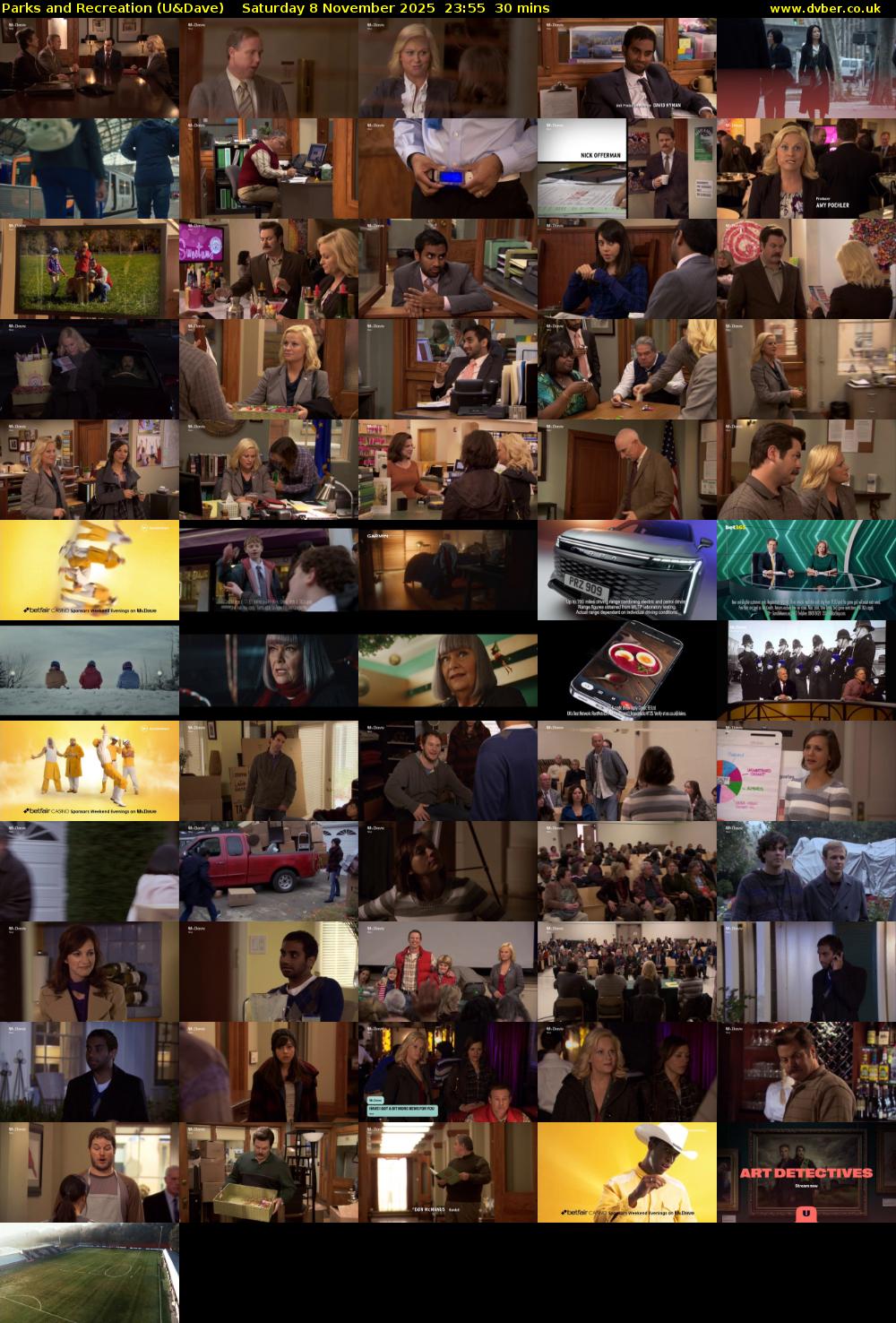 Parks and Recreation (U&Dave) Saturday 8 November 2025 23:55 - 00:25