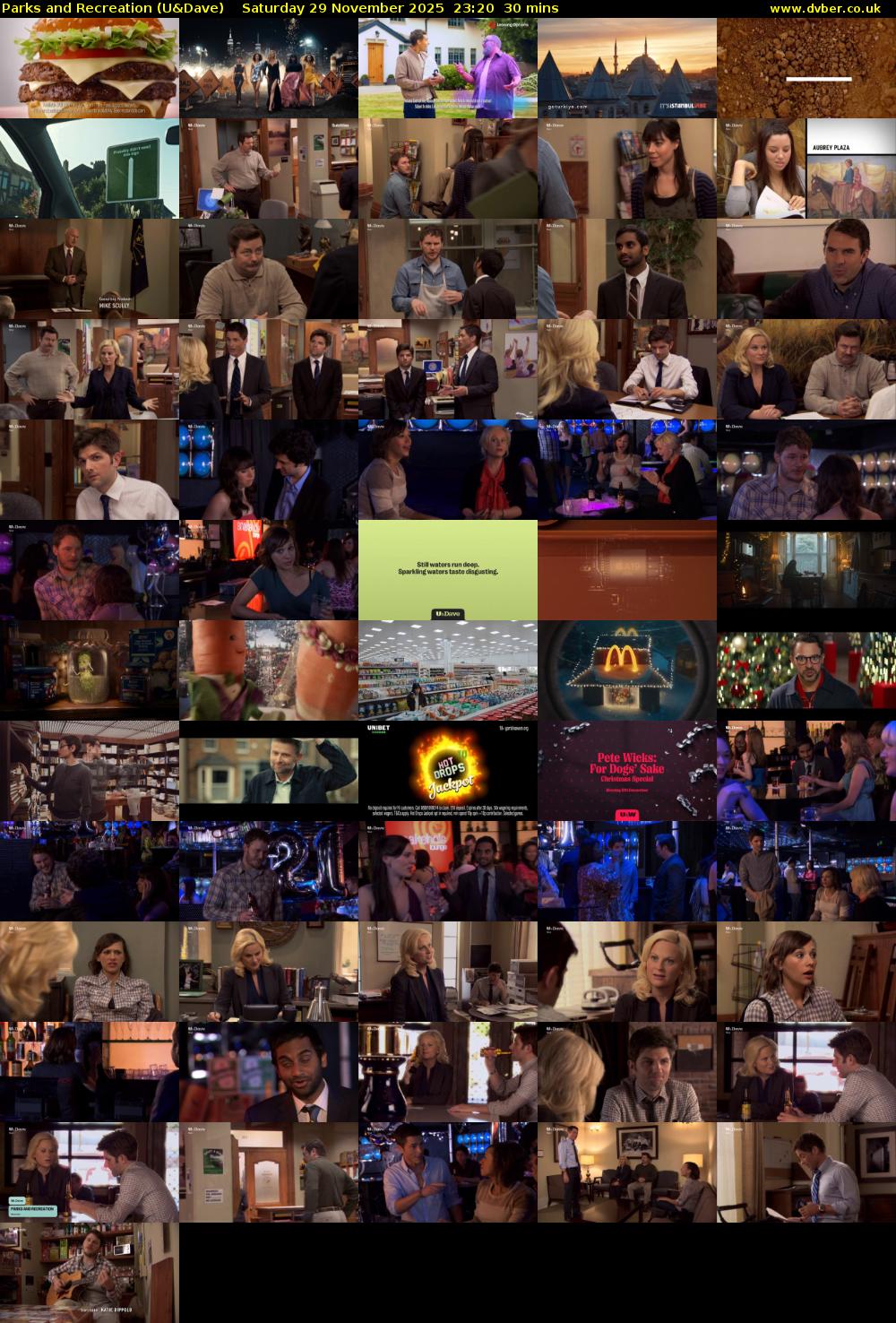 Parks and Recreation (U&Dave) Saturday 29 November 2025 23:20 - 23:50