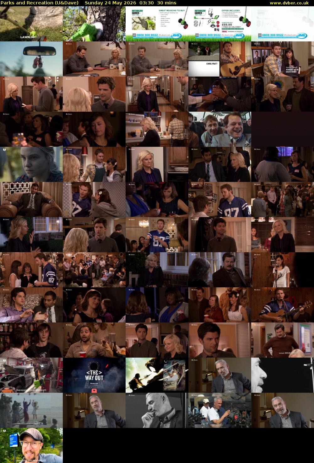 Parks and Recreation (U&Dave) Sunday 24 May 2026 03:30 - 04:00