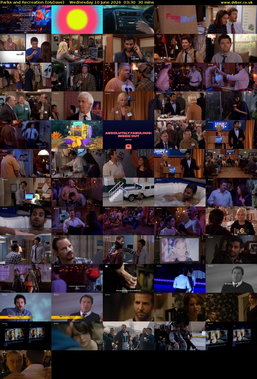 Parks and Recreation (U&Dave) Wednesday 10 June 2026 03:30 - 04:00