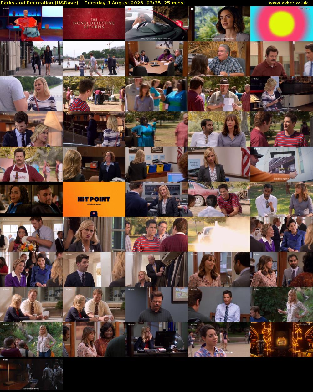 Parks and Recreation (U&Dave) Tuesday 4 August 2026 03:35 - 04:00