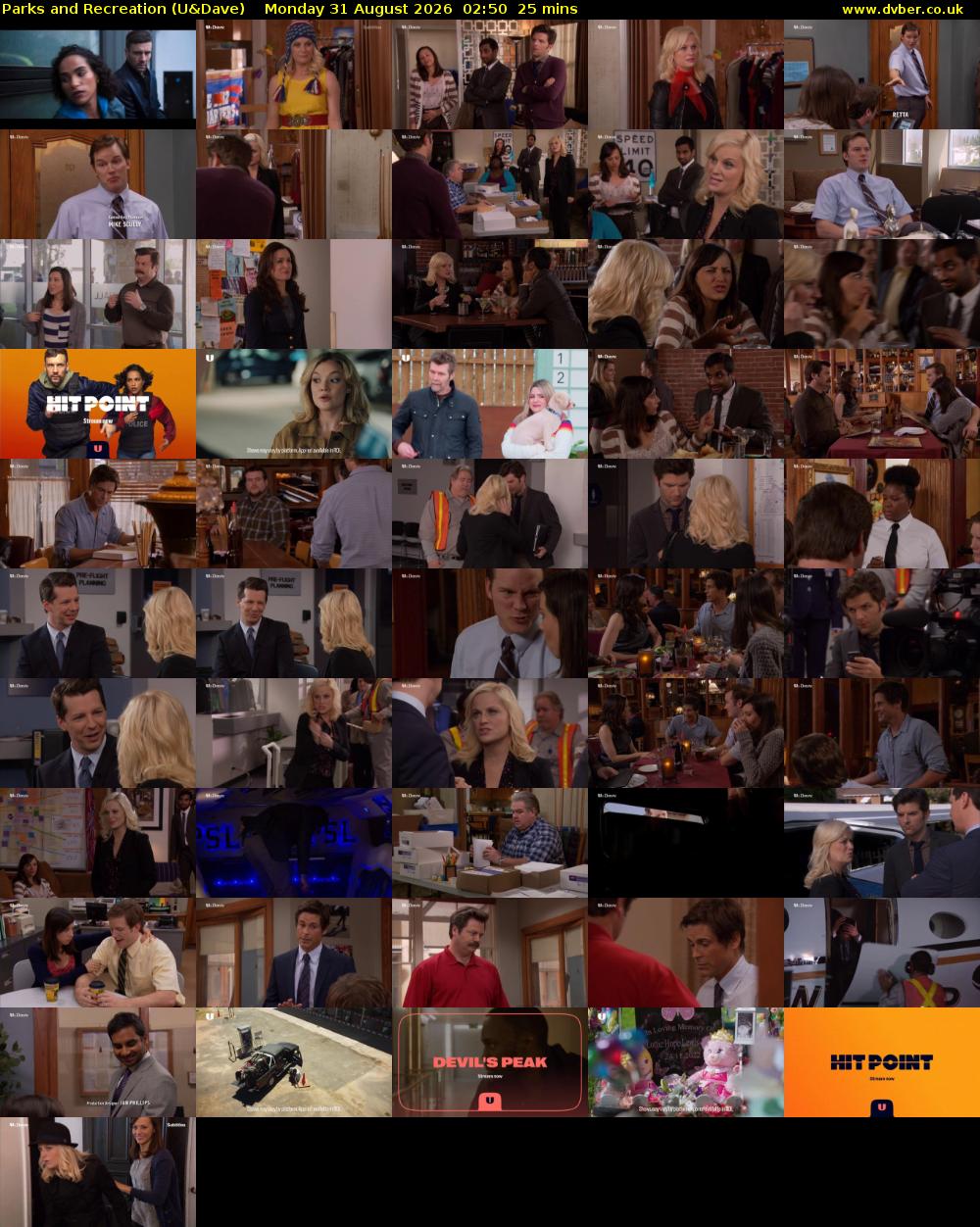 Parks and Recreation (U&Dave) Monday 31 August 2026 02:50 - 03:15