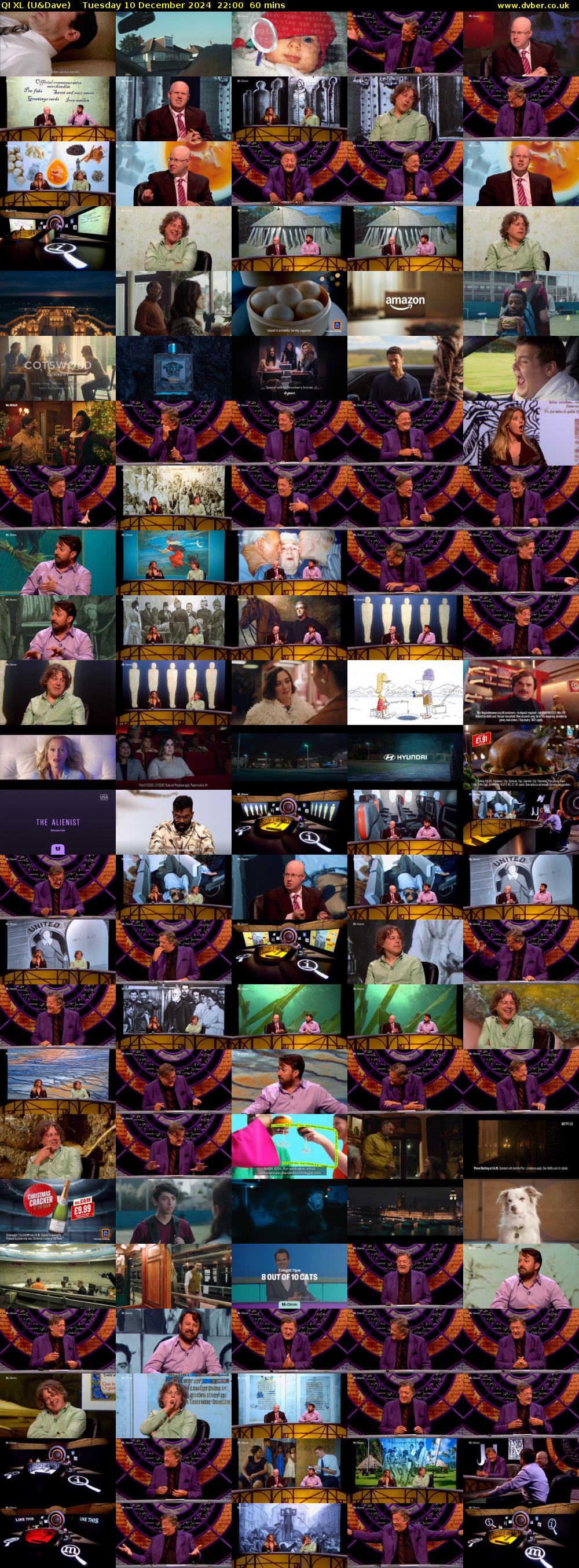 QI XL (U&Dave) Tuesday 10 December 2024 22:00 - 23:00