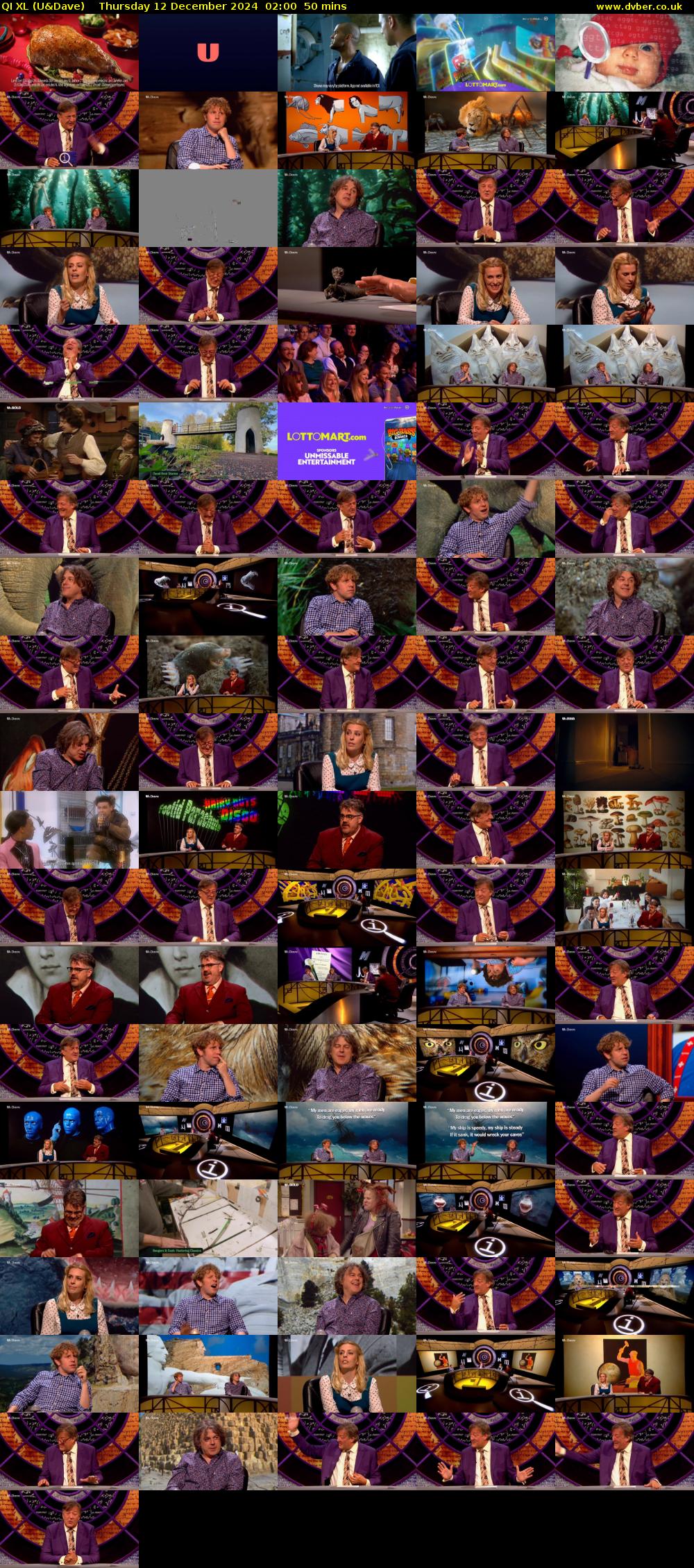 QI XL (U&Dave) Thursday 12 December 2024 02:00 - 02:50