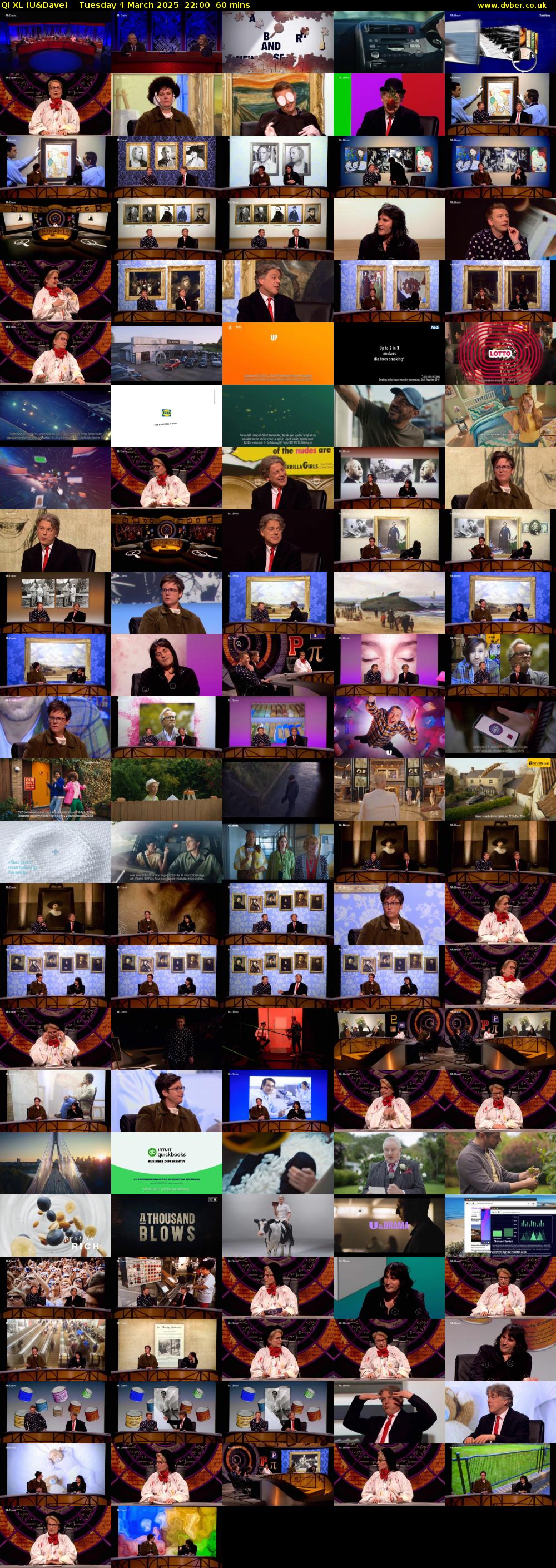 QI XL (U&Dave) Tuesday 4 March 2025 22:00 - 23:00