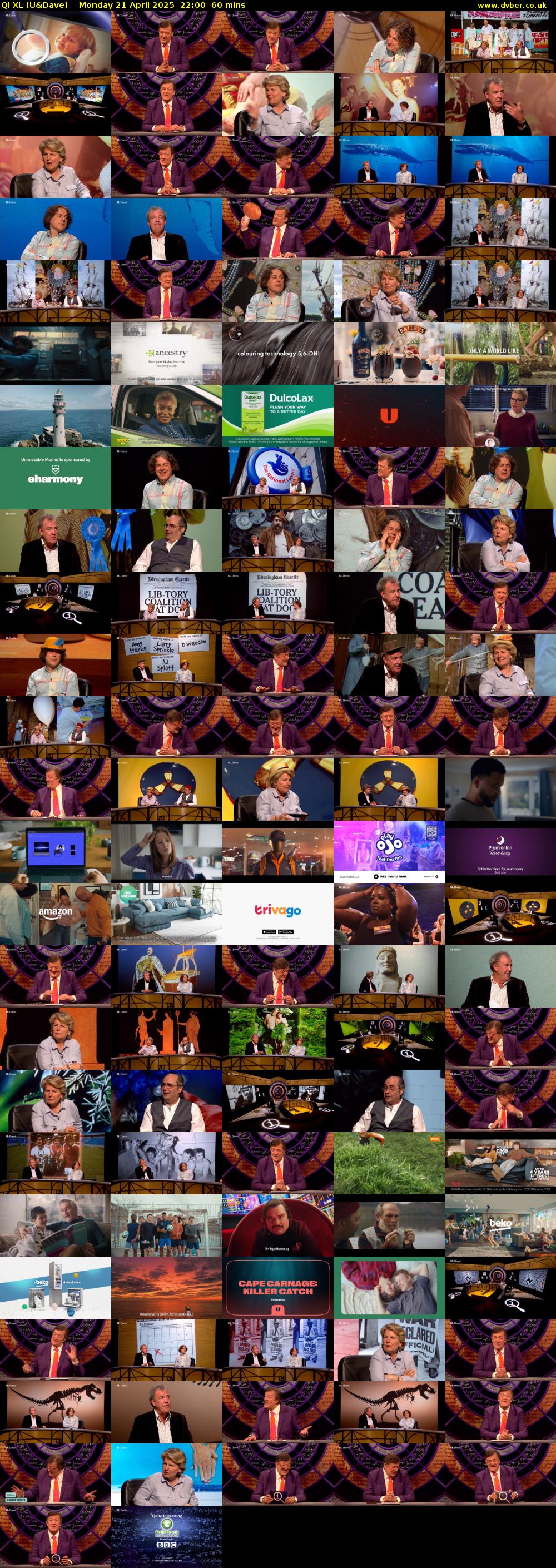 QI XL (U&Dave) Monday 21 April 2025 22:00 - 23:00