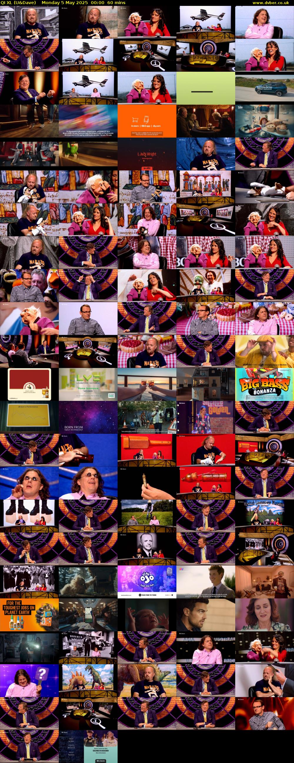 QI XL (U&Dave) Monday 5 May 2025 00:00 - 01:00
