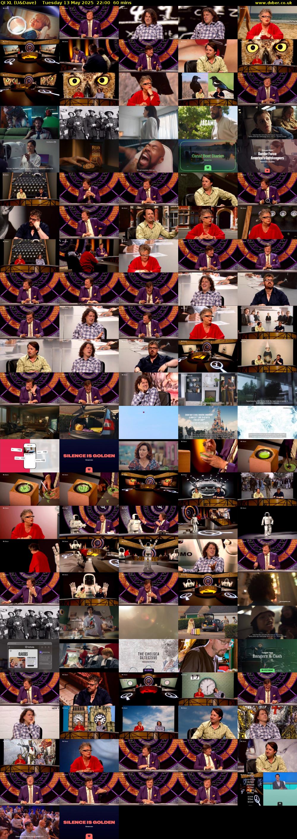 QI XL (U&Dave) Tuesday 13 May 2025 22:00 - 23:00