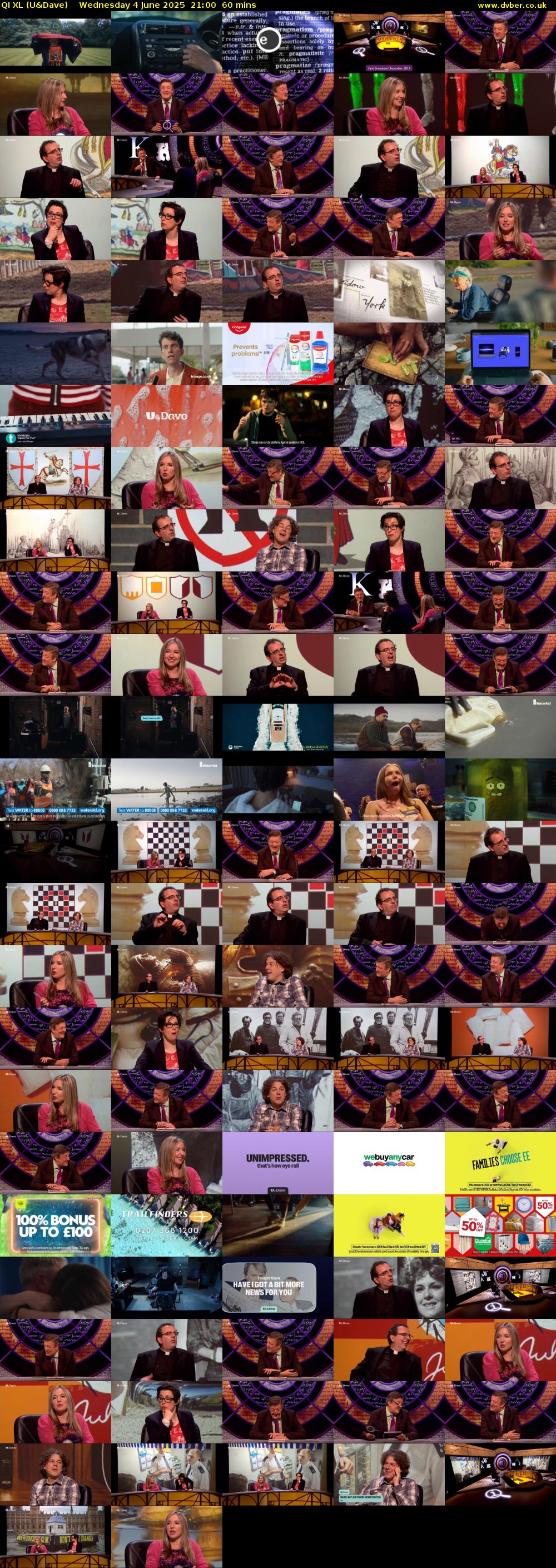 QI XL (U&Dave) Wednesday 4 June 2025 21:00 - 22:00
