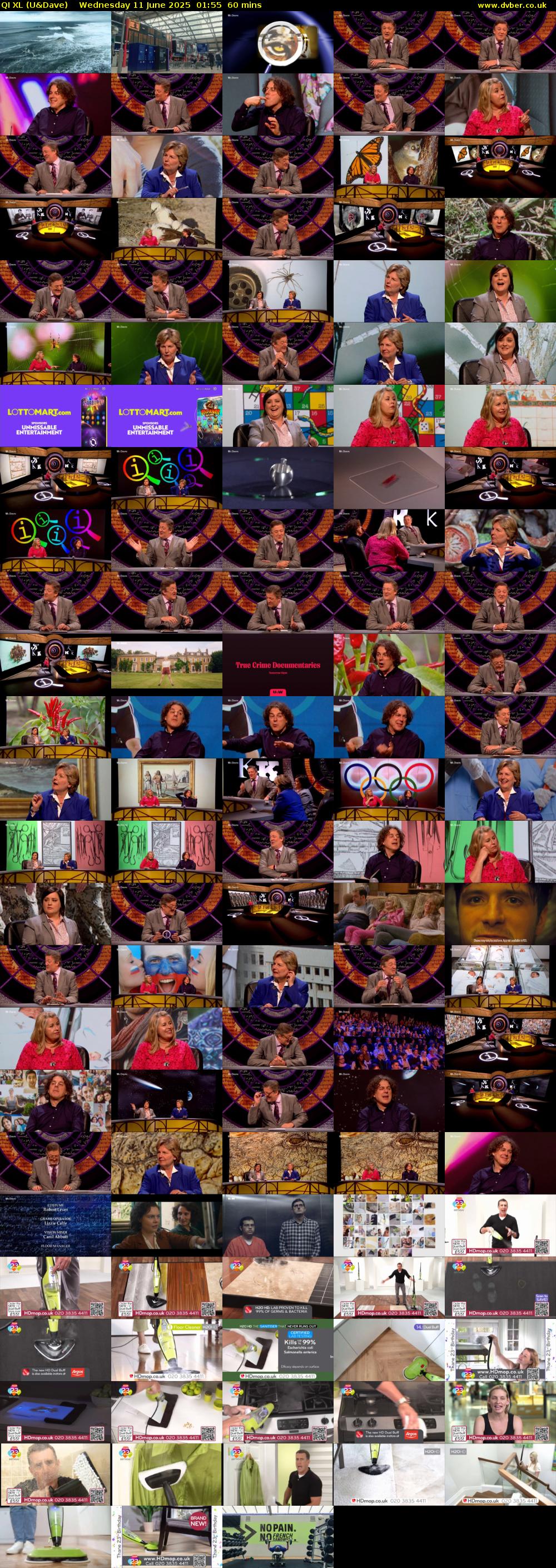 QI XL (U&Dave) Wednesday 11 June 2025 01:55 - 02:55