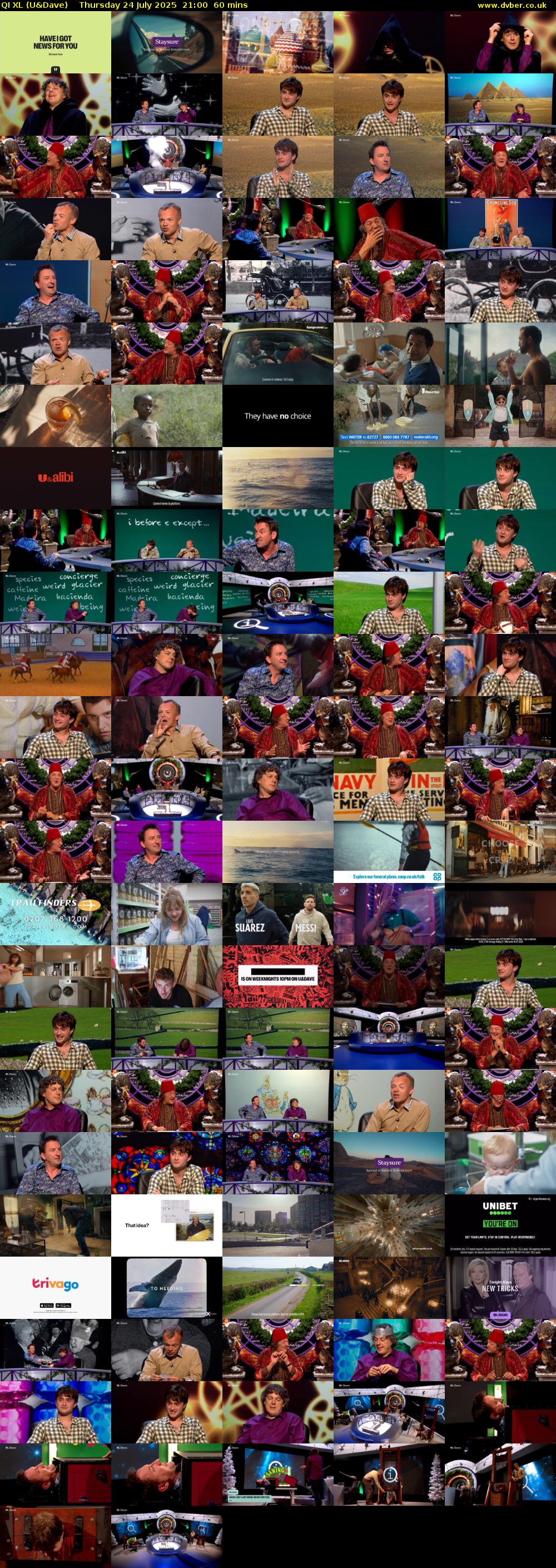 QI XL (U&Dave) Thursday 24 July 2025 21:00 - 22:00