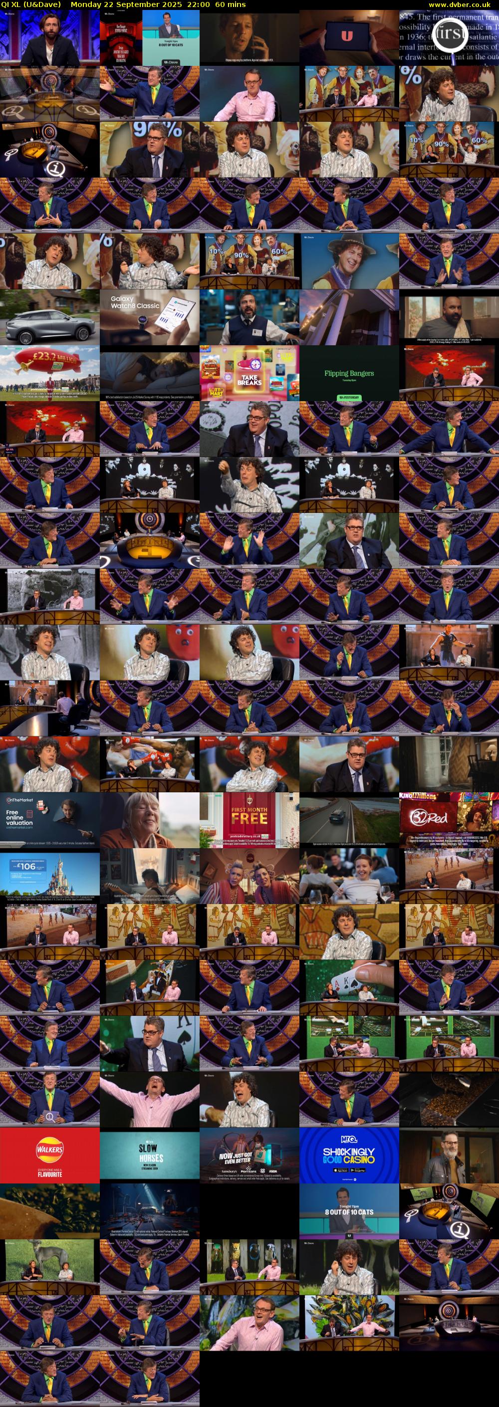 QI XL (U&Dave) Monday 22 September 2025 22:00 - 23:00