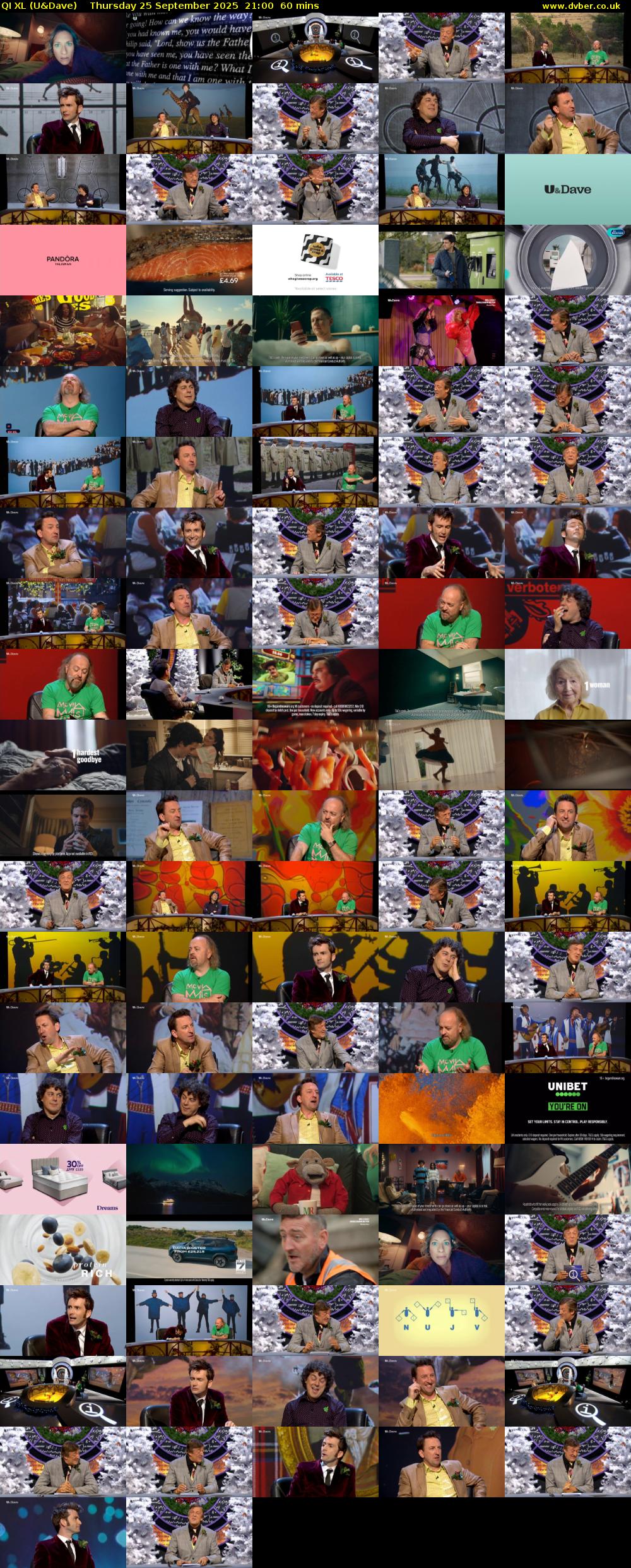 QI XL (U&Dave) Thursday 25 September 2025 21:00 - 22:00