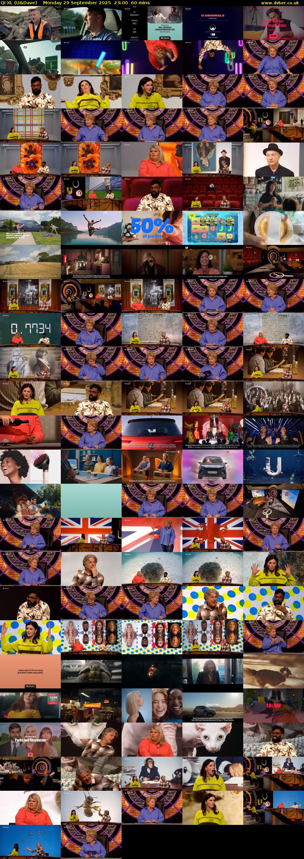 QI XL (U&Dave) Monday 29 September 2025 23:00 - 00:00