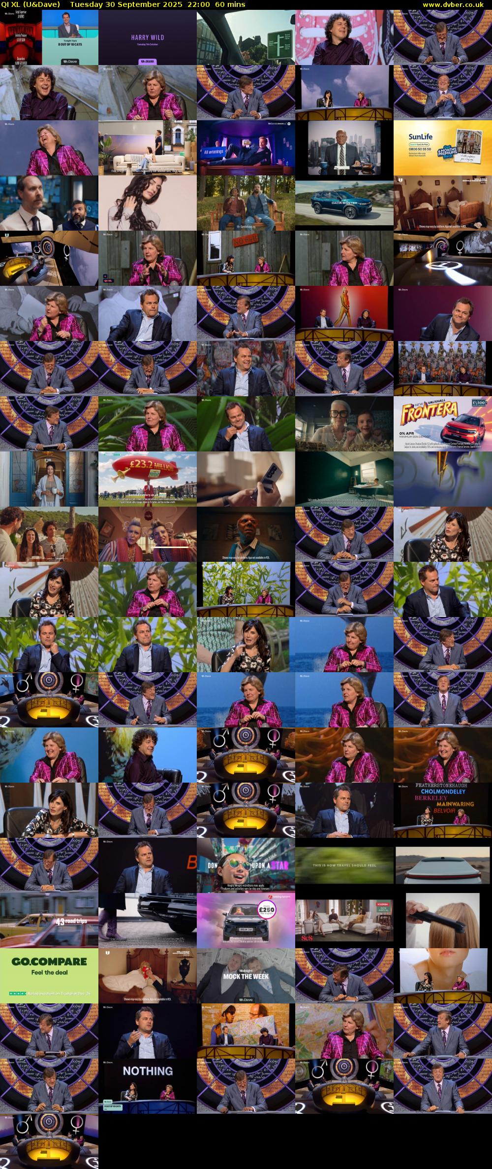 QI XL (U&Dave) Tuesday 30 September 2025 22:00 - 23:00