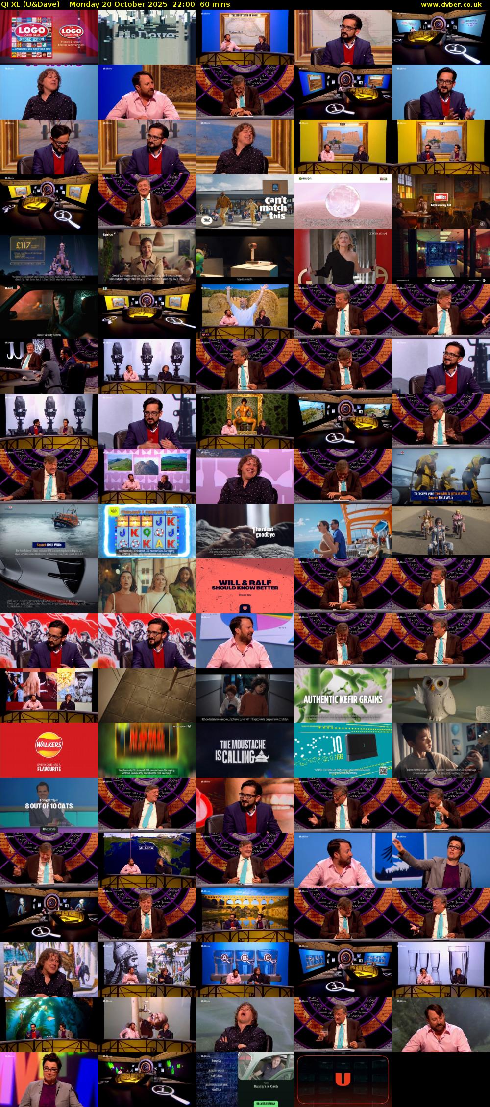 QI XL (U&Dave) Monday 20 October 2025 22:00 - 23:00