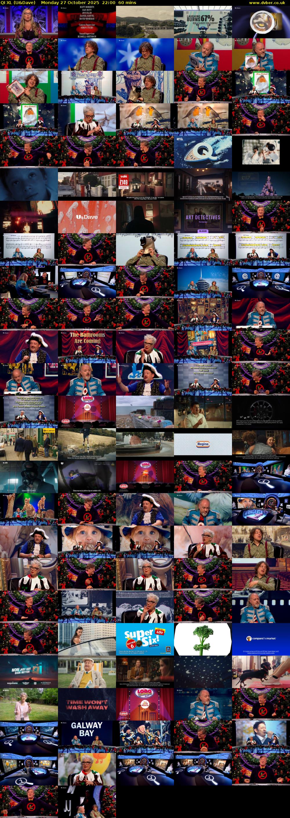 QI XL (U&Dave) Monday 27 October 2025 22:00 - 23:00