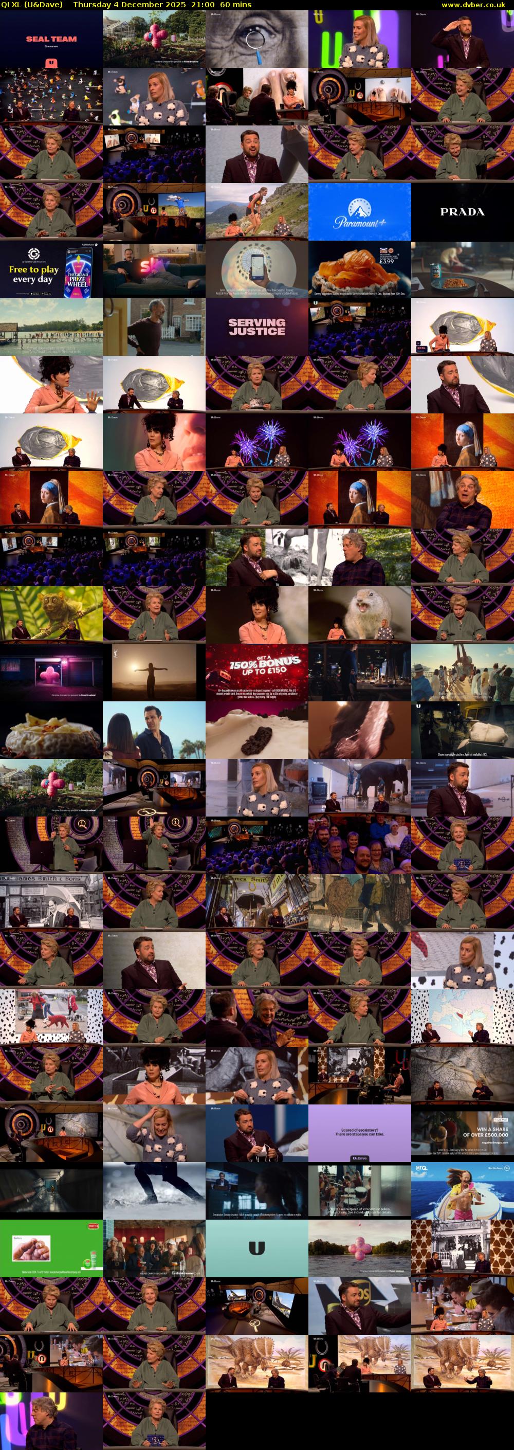 QI XL (U&Dave) Thursday 4 December 2025 21:00 - 22:00