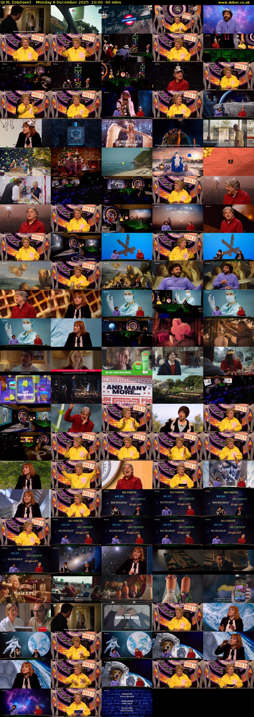 QI XL (U&Dave) Monday 8 December 2025 22:00 - 23:00