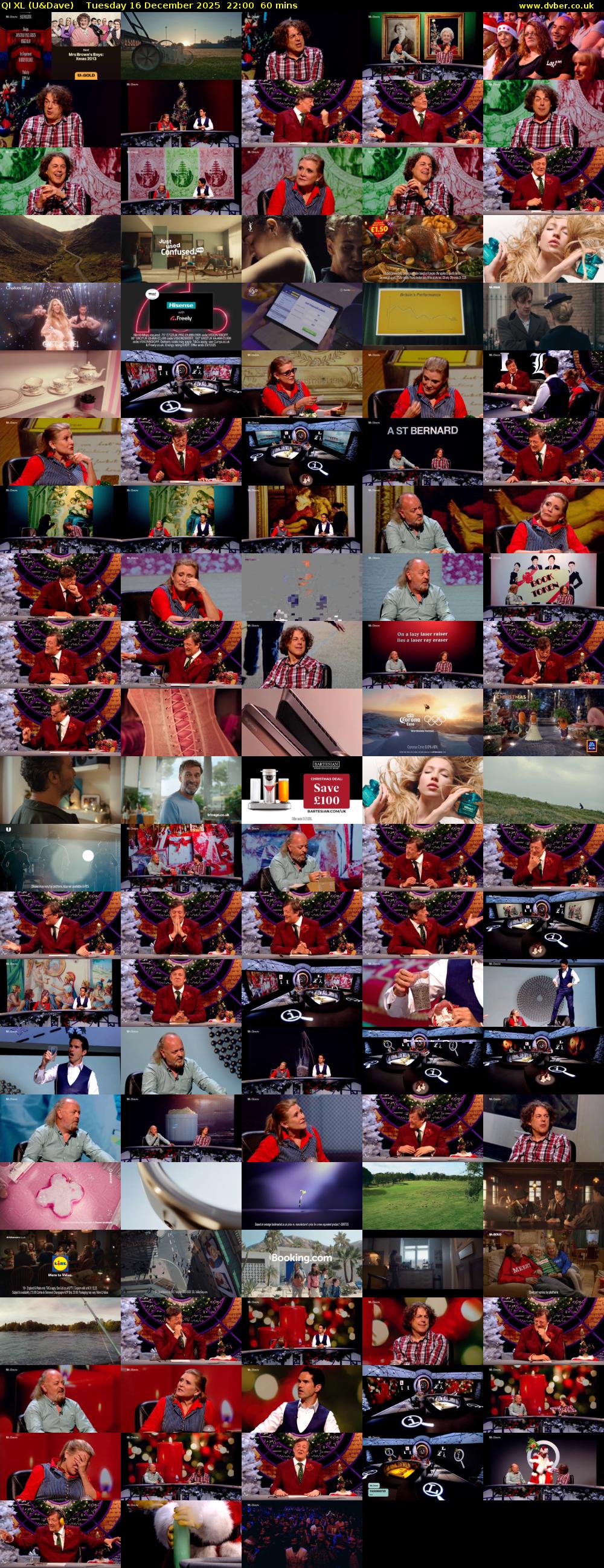 QI XL (U&Dave) Tuesday 16 December 2025 22:00 - 23:00