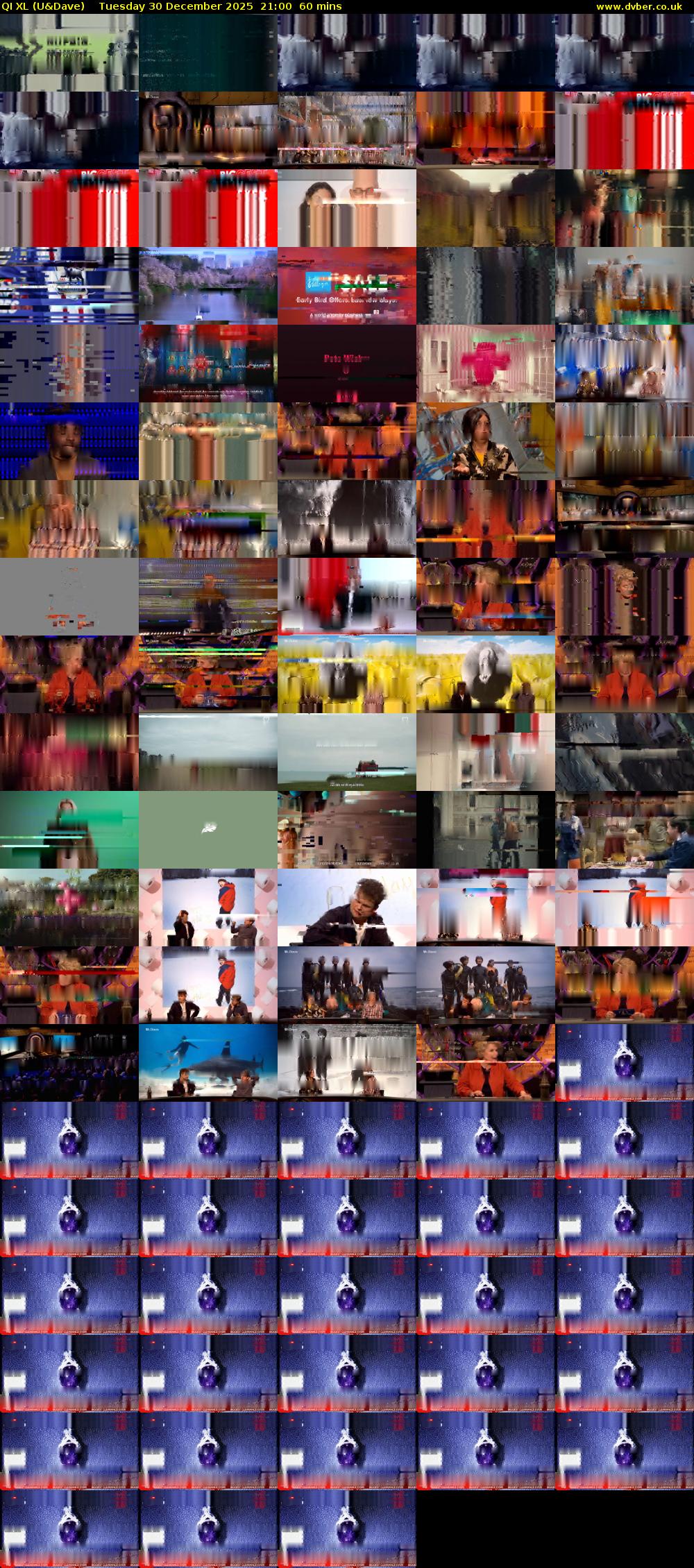 QI XL (U&Dave) Tuesday 30 December 2025 21:00 - 22:00