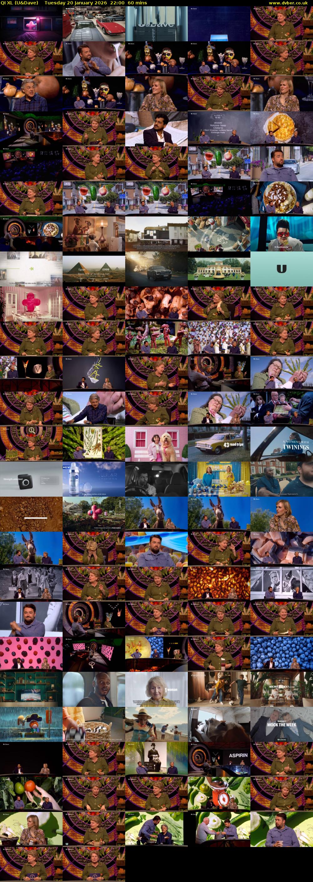 QI XL (U&Dave) Tuesday 20 January 2026 22:00 - 23:00