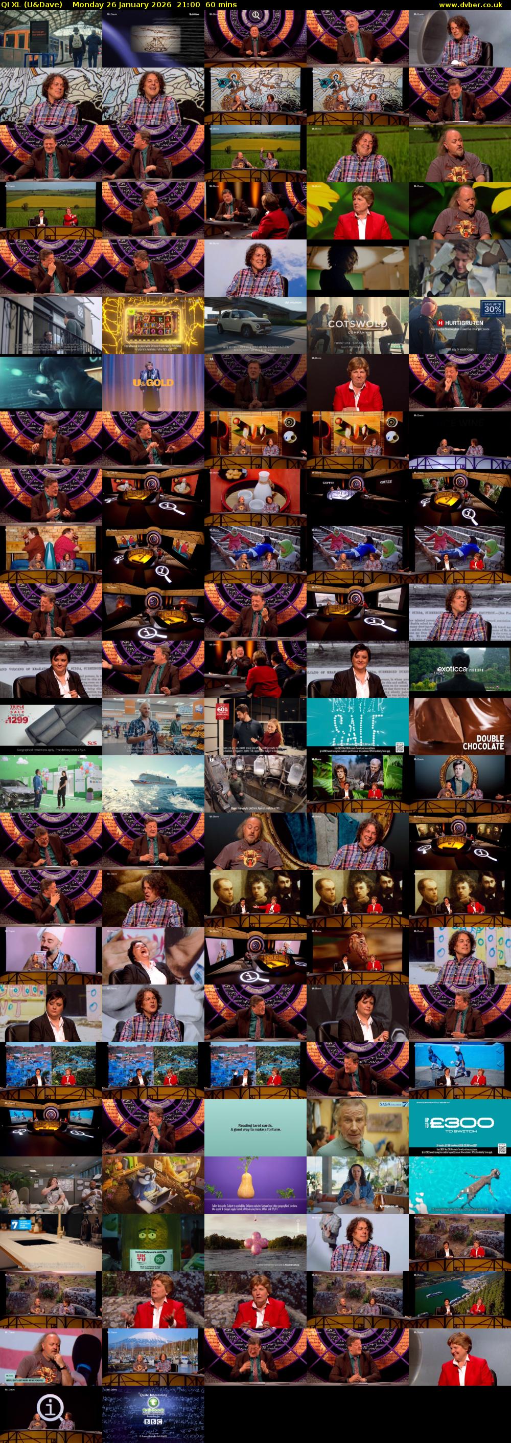 QI XL (U&Dave) Monday 26 January 2026 21:00 - 22:00