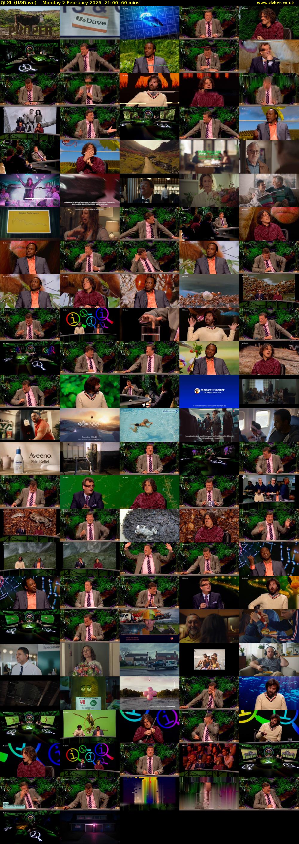 QI XL (U&Dave) Monday 2 February 2026 21:00 - 22:00