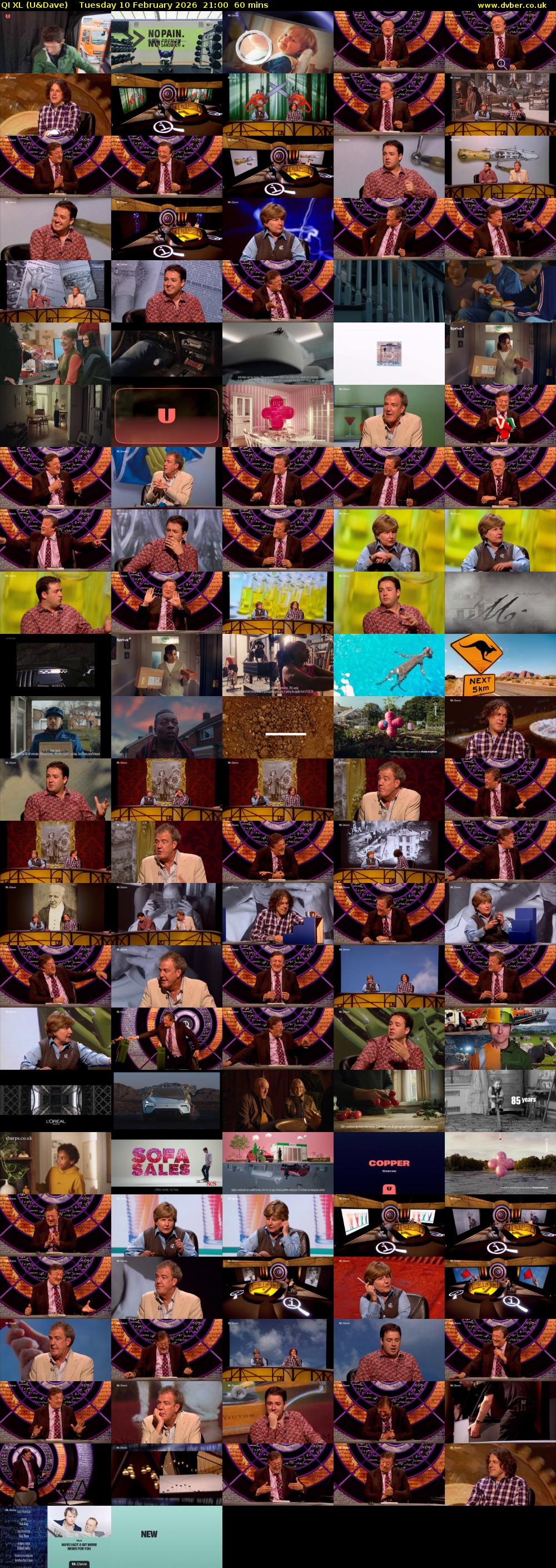 QI XL (U&Dave) Tuesday 10 February 2026 21:00 - 22:00