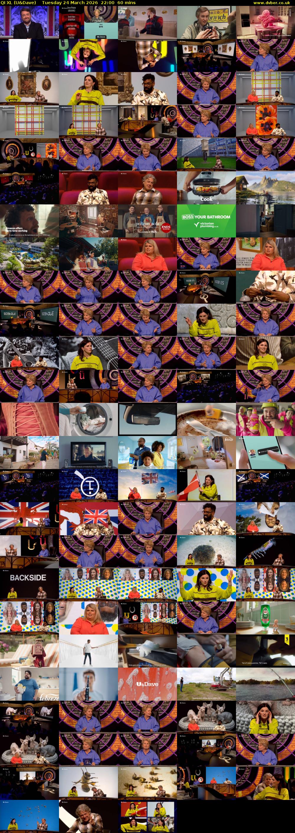 QI XL (U&Dave) Tuesday 24 March 2026 22:00 - 23:00