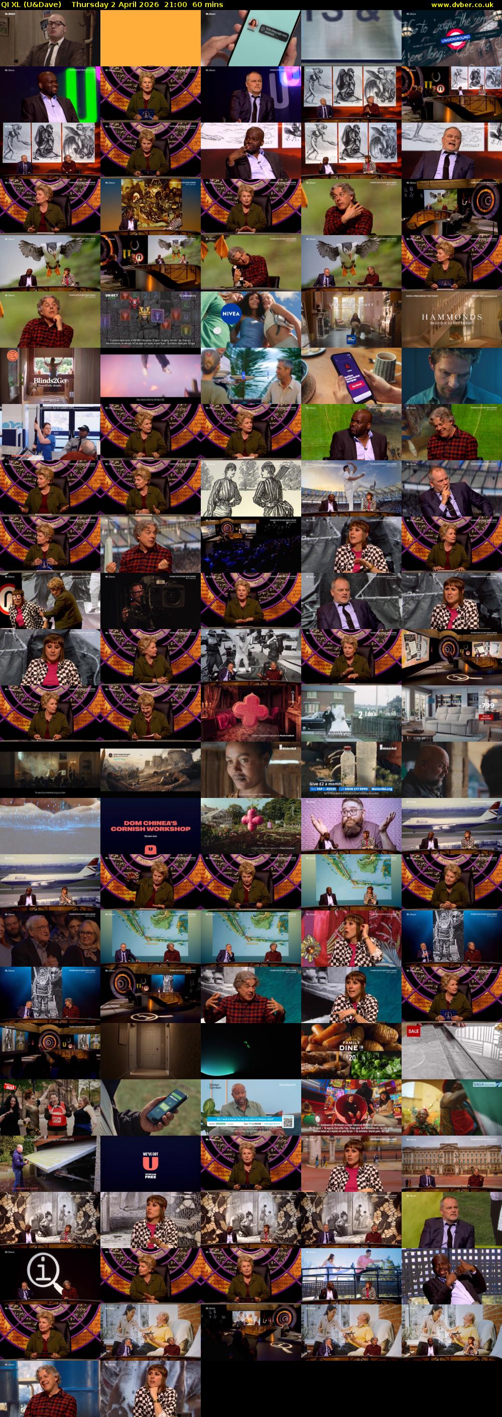 QI XL (U&Dave) Thursday 2 April 2026 21:00 - 22:00