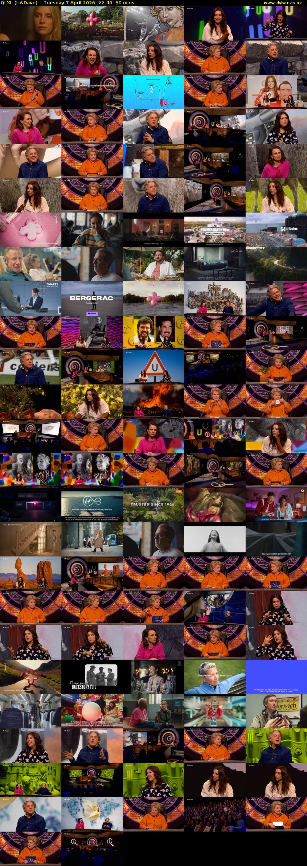 QI XL (U&Dave) Tuesday 7 April 2026 22:40 - 23:40