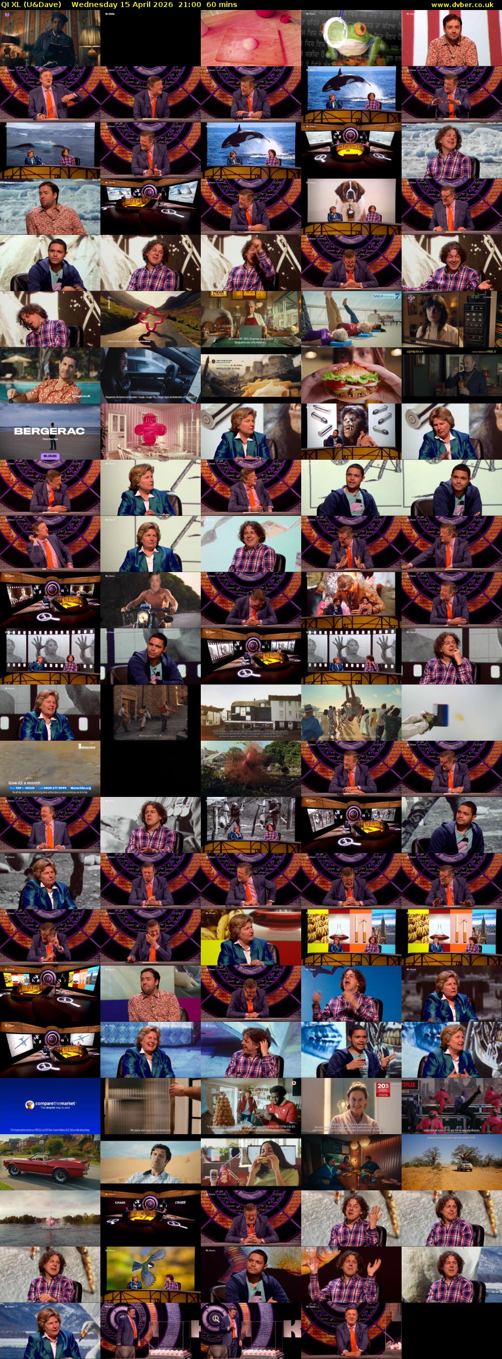 QI XL (U&Dave) Wednesday 15 April 2026 21:00 - 22:00