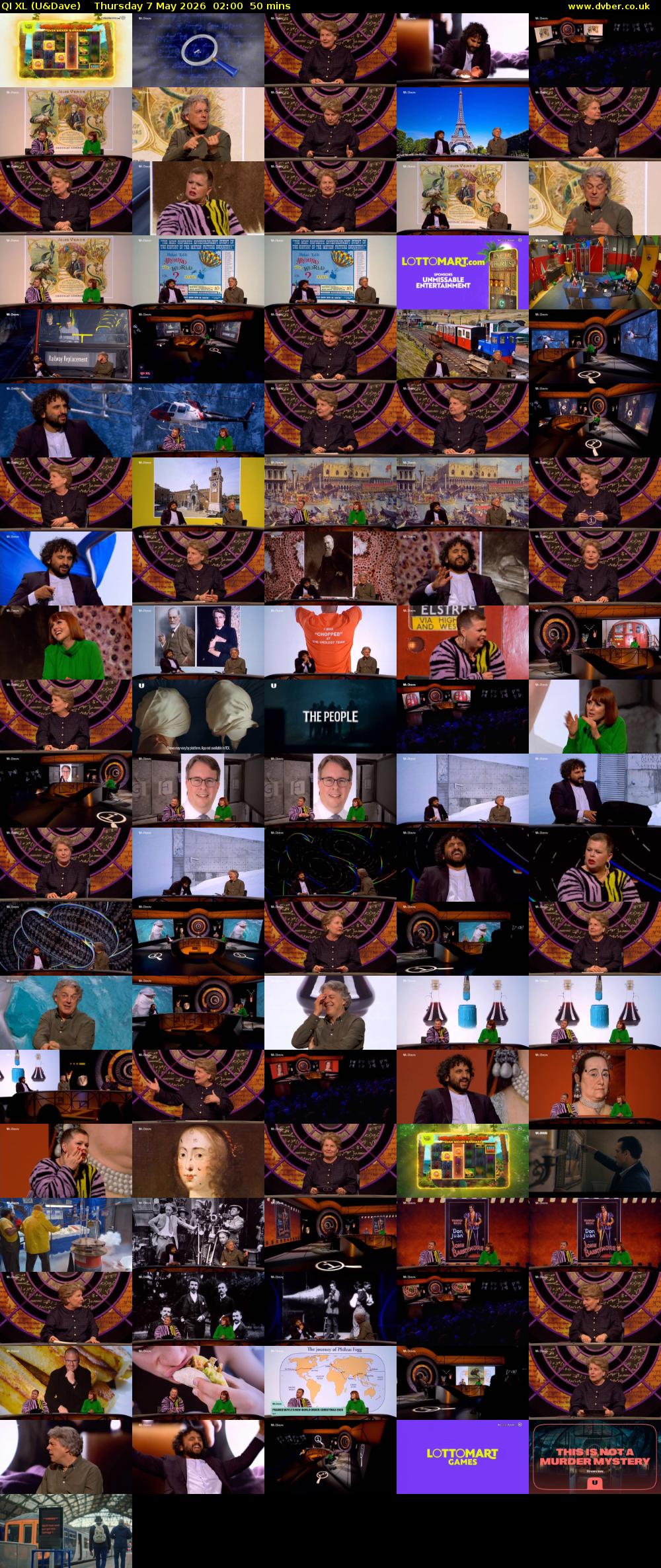 QI XL (U&Dave) Thursday 7 May 2026 02:00 - 02:50
