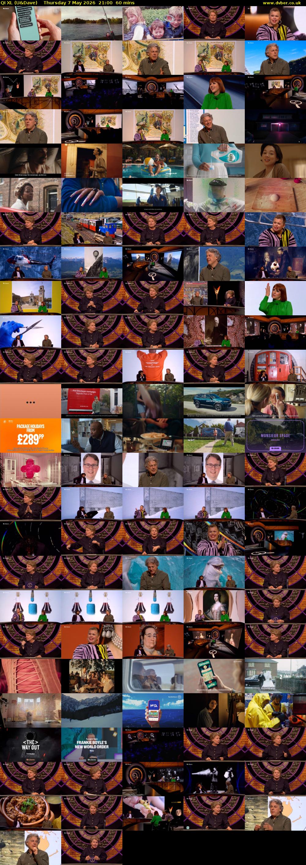 QI XL (U&Dave) Thursday 7 May 2026 21:00 - 22:00
