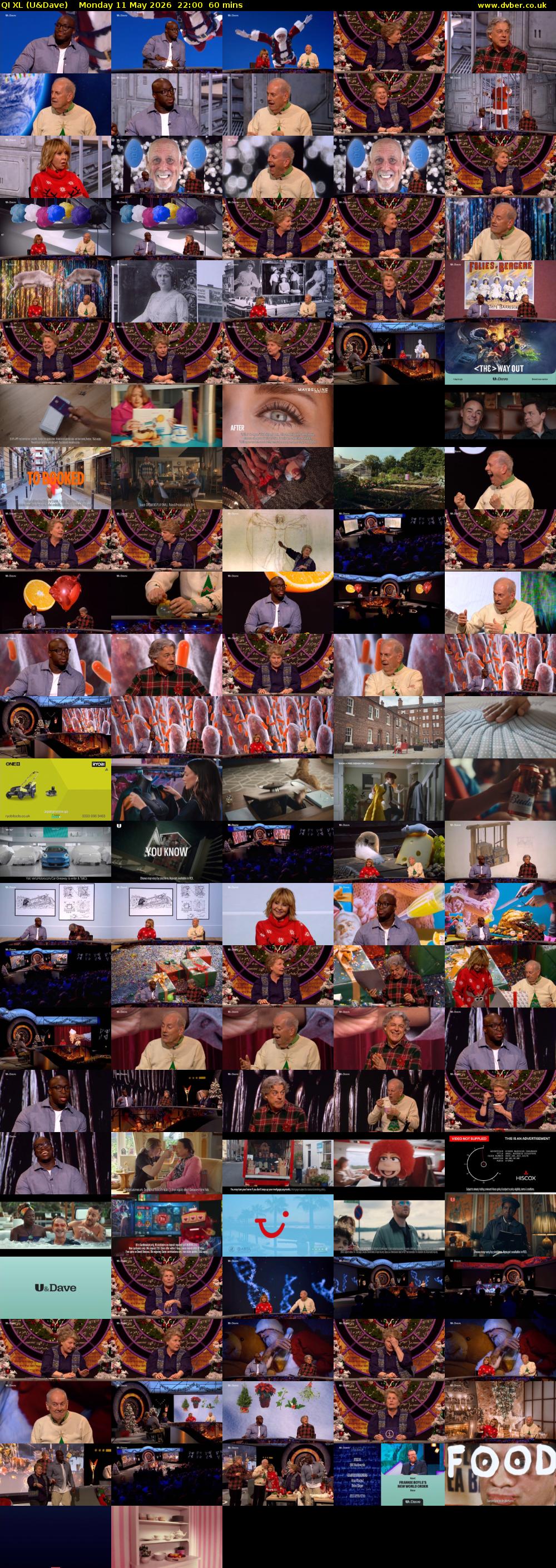 QI XL (U&Dave) Monday 11 May 2026 22:00 - 23:00