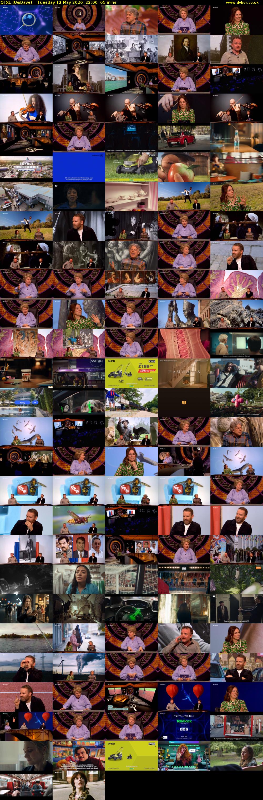 QI XL (U&Dave) Tuesday 12 May 2026 22:00 - 23:05