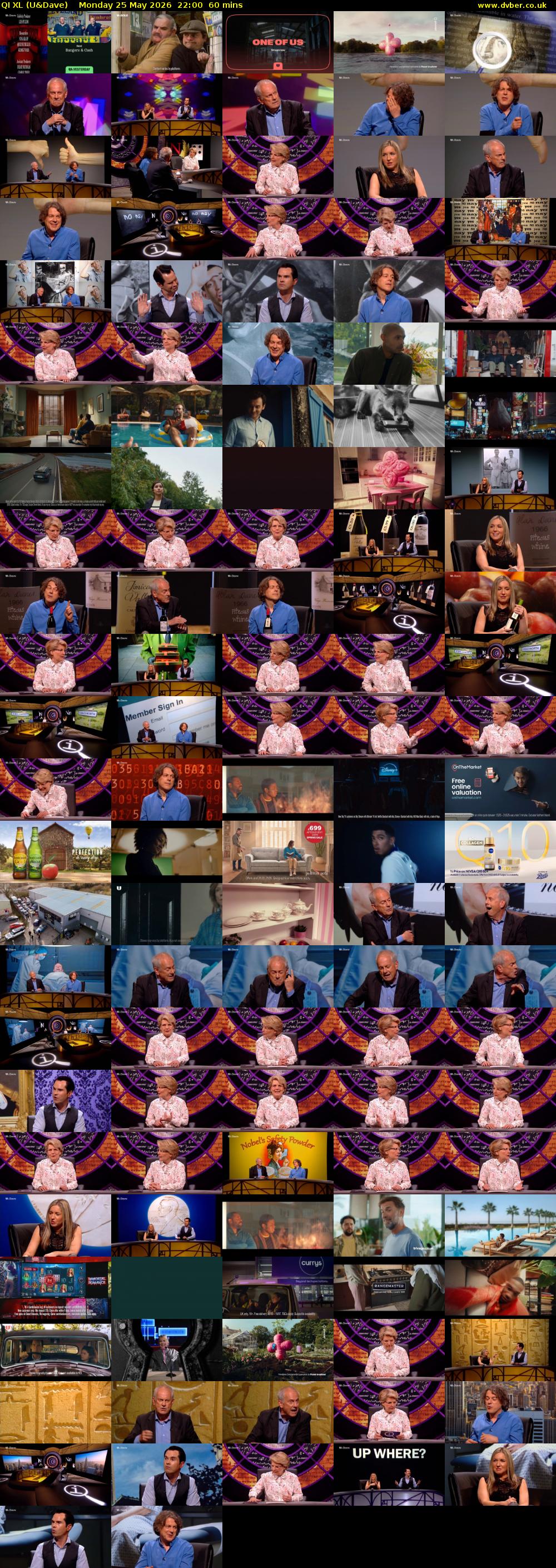 QI XL (U&Dave) Monday 25 May 2026 22:00 - 23:00