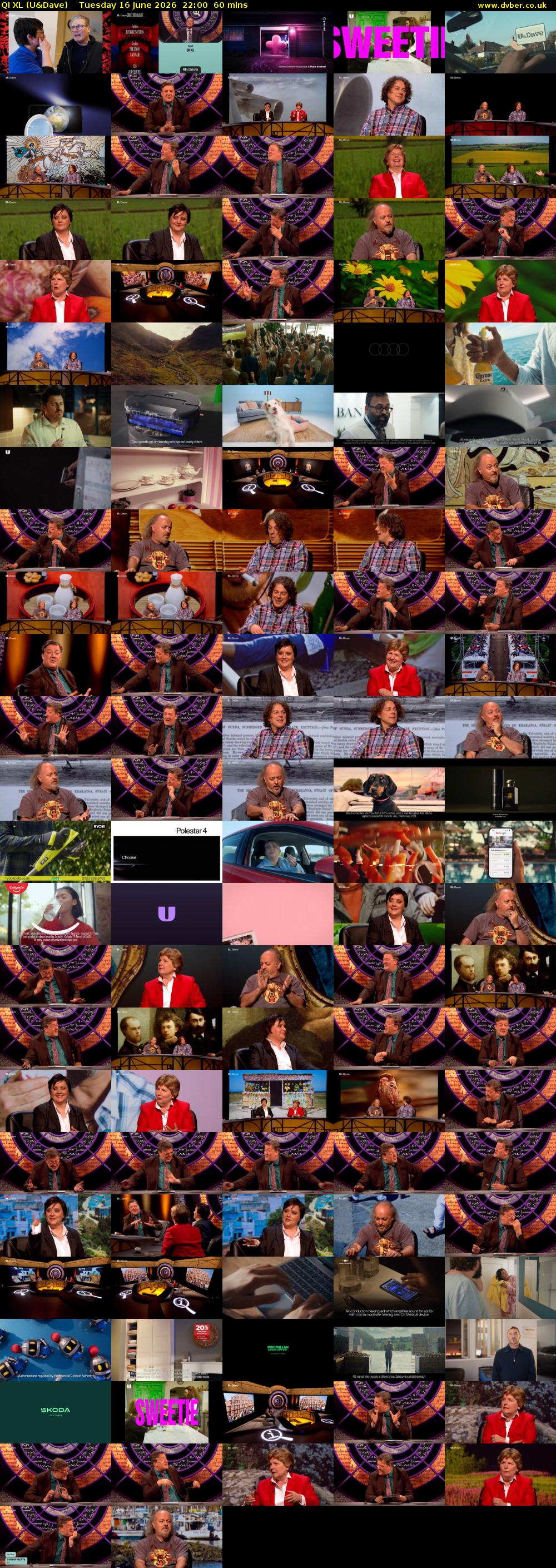 QI XL (U&Dave) Tuesday 16 June 2026 22:00 - 23:00