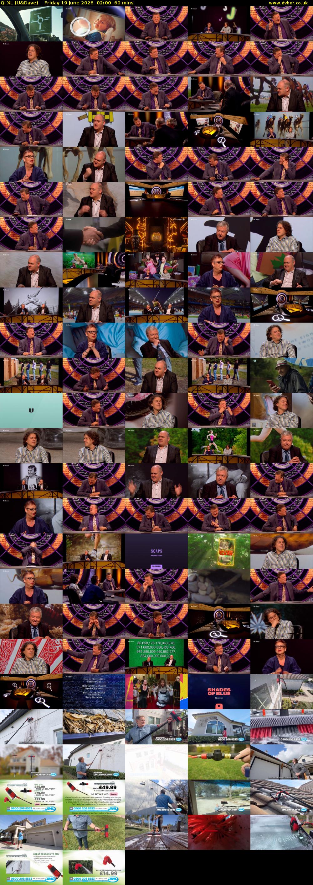 QI XL (U&Dave) Friday 19 June 2026 02:00 - 03:00