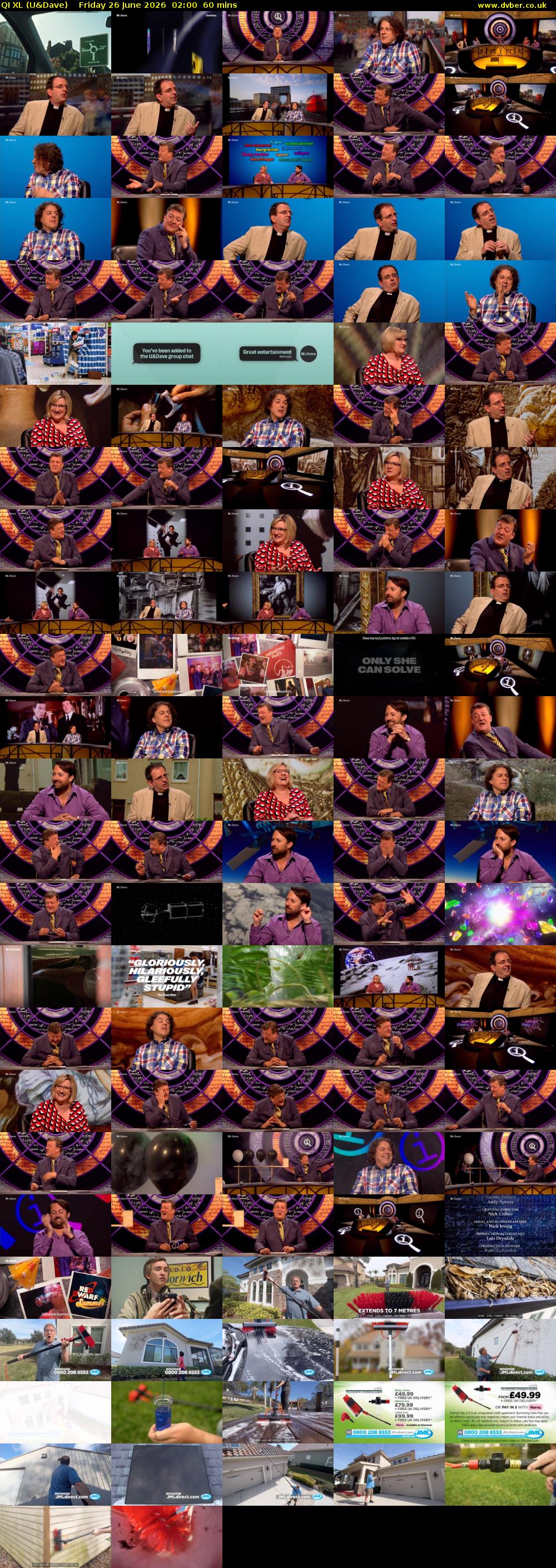 QI XL (U&Dave) Friday 26 June 2026 02:00 - 03:00