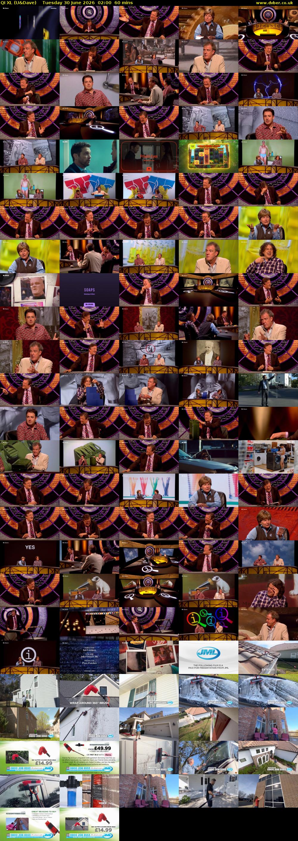 QI XL (U&Dave) Tuesday 30 June 2026 02:00 - 03:00