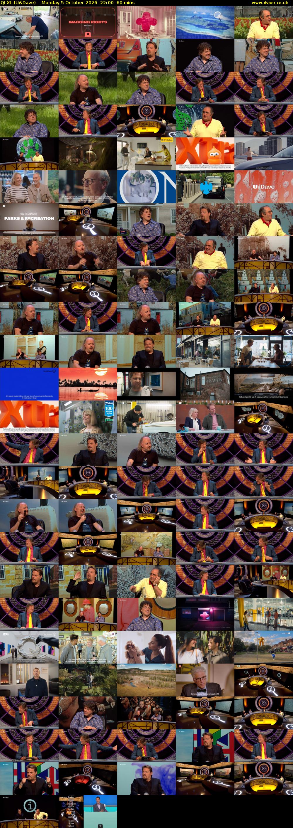 QI XL (U&Dave) Monday 5 October 2026 22:00 - 23:00