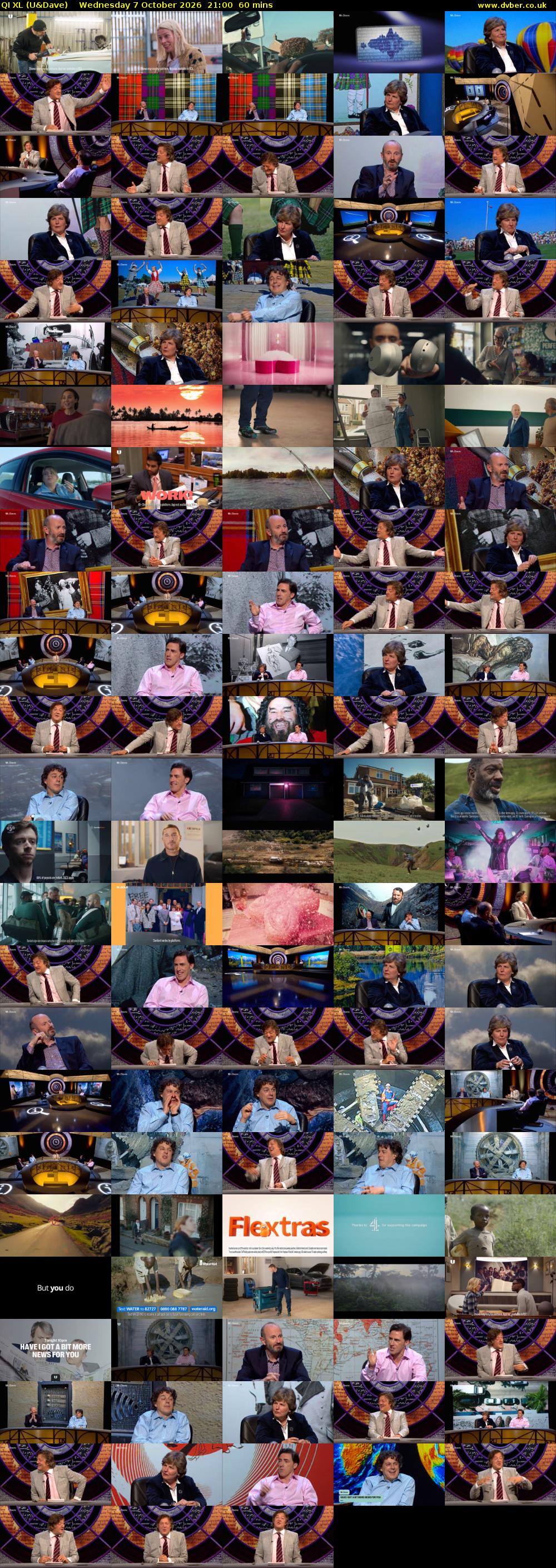 QI XL (U&Dave) Wednesday 7 October 2026 21:00 - 22:00