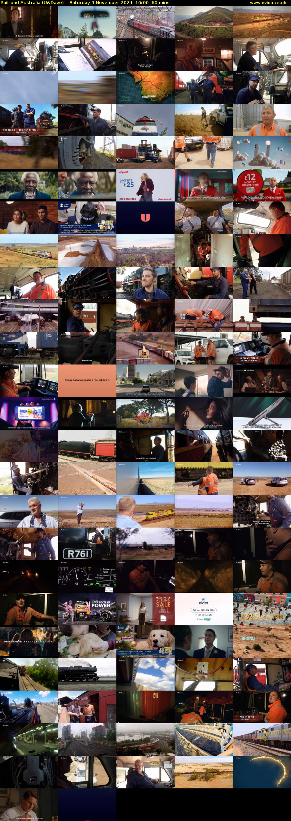 Railroad Australia (U&Dave) Saturday 9 November 2024 10:00 - 11:00