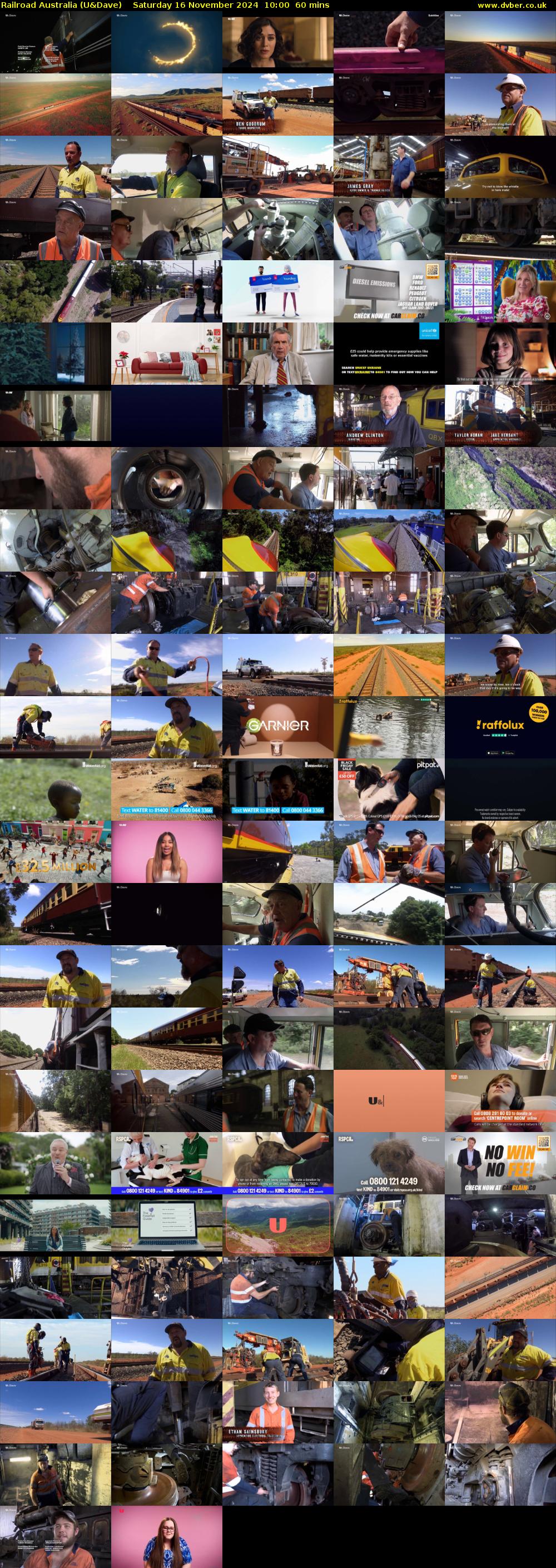 Railroad Australia (U&Dave) Saturday 16 November 2024 10:00 - 11:00