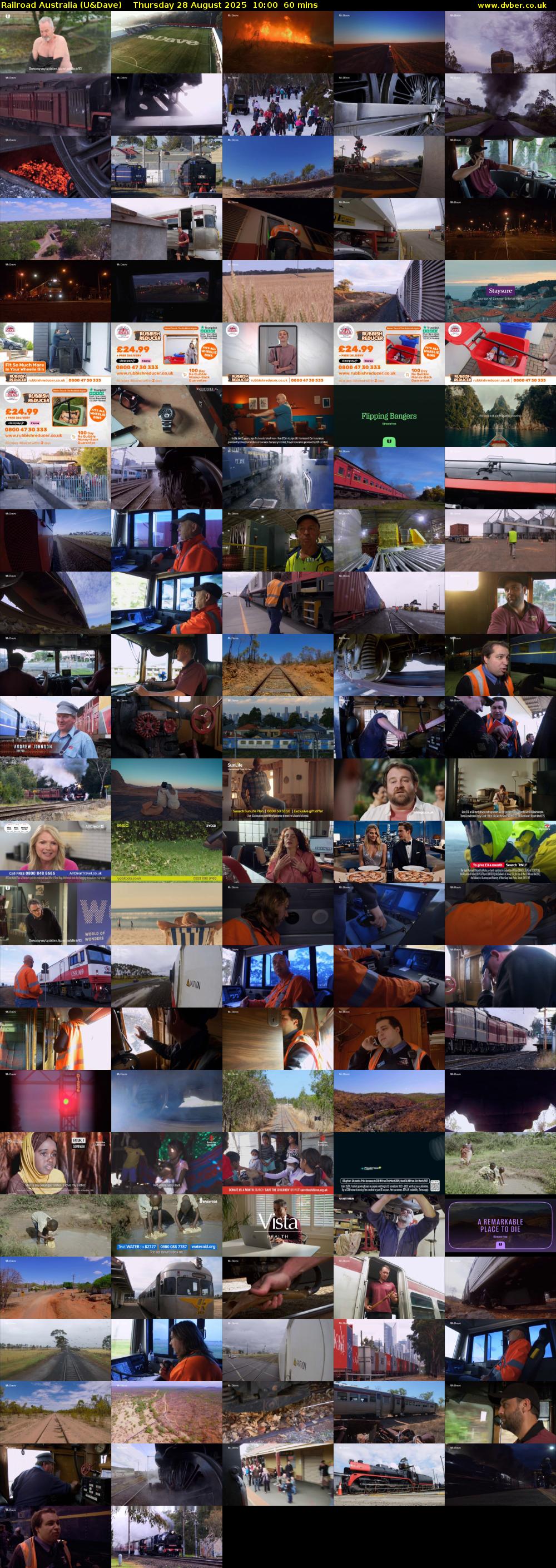 Railroad Australia (U&Dave) Thursday 28 August 2025 10:00 - 11:00